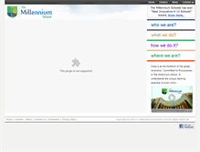 Tablet Screenshot of beta.themillenniumschools.com